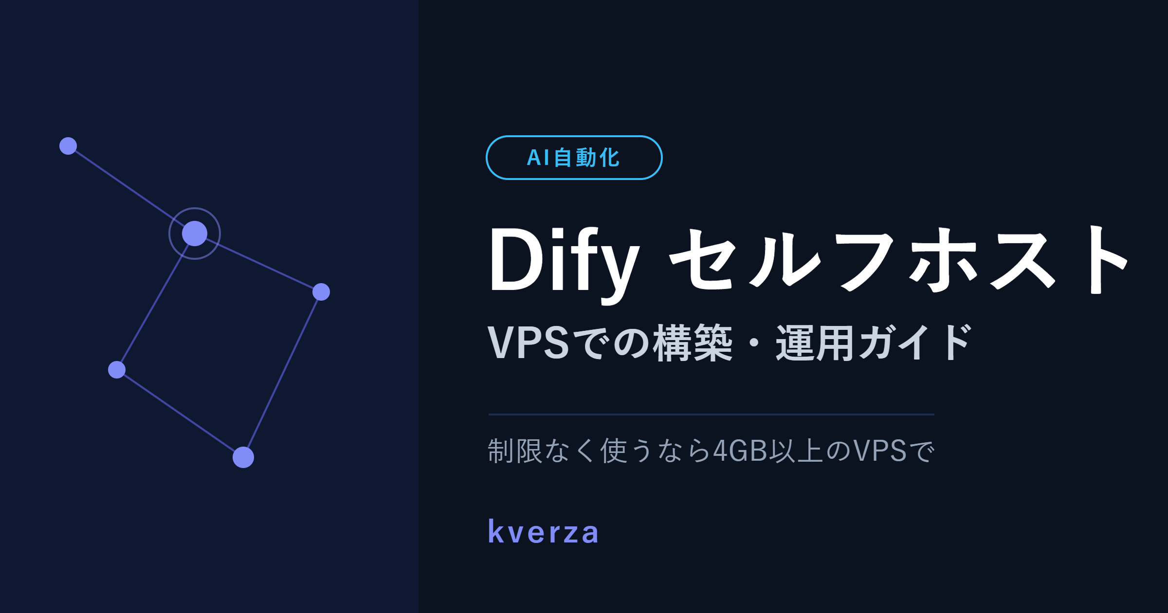 Difyセルフホスト VPSでの構築・運用ガイド
